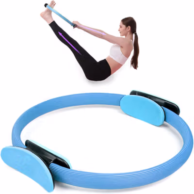 YIWU Magic Ring Resistance Pilates Circle Yoga Fitness 38cm - YW219 - Blue