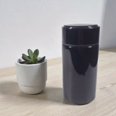 WTRNET Botol Minum Termos LED Digital Temperature Stainless 200ml - LZ120 - Black
