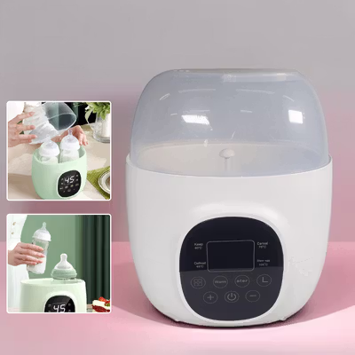 Nutiboo Penghangat Botol Susu Bayi 2in1 Milk Warmer Sterilizers - HJ-B01 - White