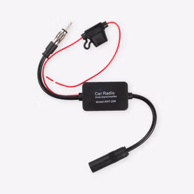 Podofo FM Radio Aerials Antena Signal Amplifier untuk Mobil - ANT-208 - Black — gambar 2