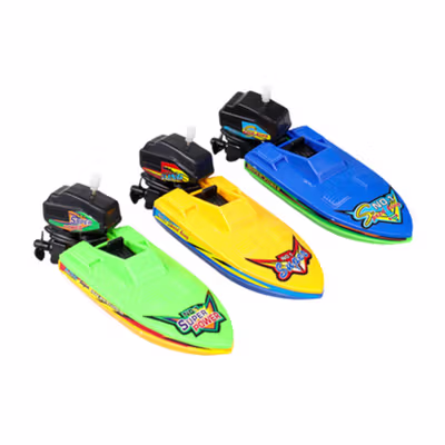 Byfa Mainan Anak Water Speed Boat Ship Children Toy - HW272 - Mix Color — gambar 2