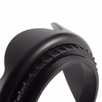 Ikacha Lens Hood for Cameras 58mm (Screw Mount) - EW-73B - Black — gambar 2