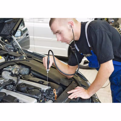Car Stethoscope Engine Diagnostic Tools Stetoskop Mesin Mobil - W80582 - Black — gambar 2
