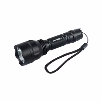 TaffLED Senter LED Flashlight Waterproof Cree Q5 3800 Lumens - C8 - Black — gambar 2