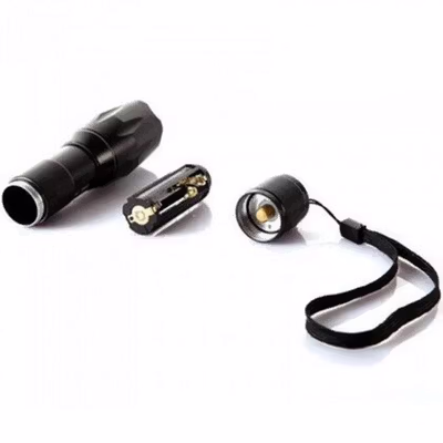 TaffLED Senter LED Cree XM-L T6 2000 Lumens - E17 - Black — gambar 2