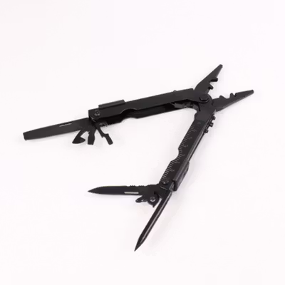 Tang Multifungsi EDC 11in1 Tool Stainless Steel with Lock System - MPA01 - Black — gambar 2