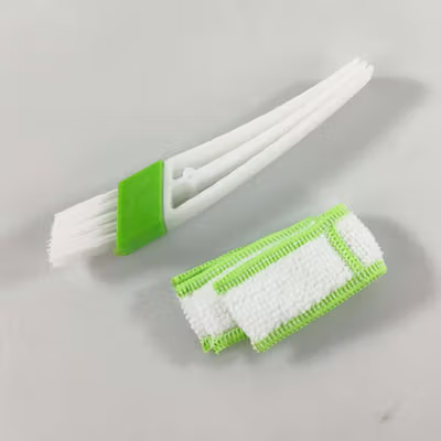 VODOOL Sikat Pembersih Microfiber Interior Mobil Duster Brush - Q128 - Green — gambar 2