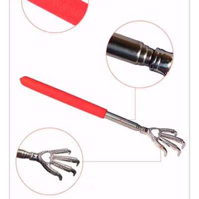 HUAMIANLI Alat Garuk Punggung Eagle Scratcher Stainless Steel - B01ER - Multi-Color — gambar 2