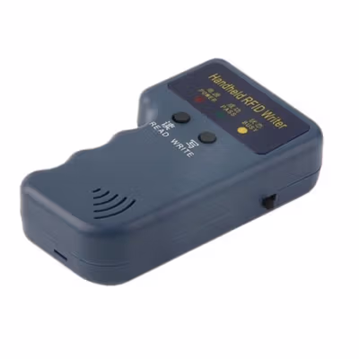 Alat Writer Copier Duplicator RFID - EM4100 - Blue — gambar 2