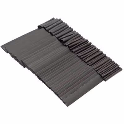 Taffware Selongsong Pelapis Kabel Insulasi Heat Shrink Tube 127 PCS - RSG-AHZ - Black — gambar 2
