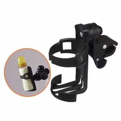 Holder Botol Minum Sepeda Stroller Bayi Rotatable Bike Bottle Cage - R2229 - Black — gambar 2