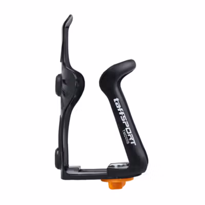 TaffSPORT Holder Botol Minum Sepeda Bottle Cage MTB Adjustable - TMD05B - Black — gambar 2