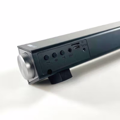 Portable Bluetooth Soundbar Home Theater with Remote Control - LP-S08 - Black — gambar 2