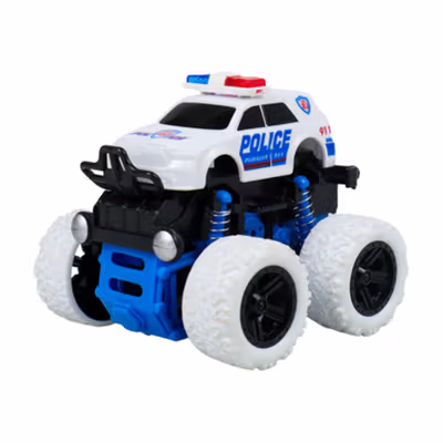 JIMITU Mainan Anak Pullback Stunt Car Children Toy - HW2705 - Blue — gambar 2
