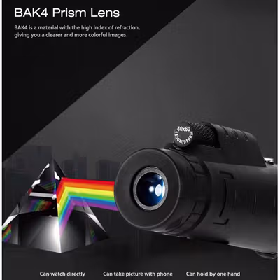 Lensa Tele Zoom HD 40X60 untuk Smartphone - KL1040 - Black — gambar 2