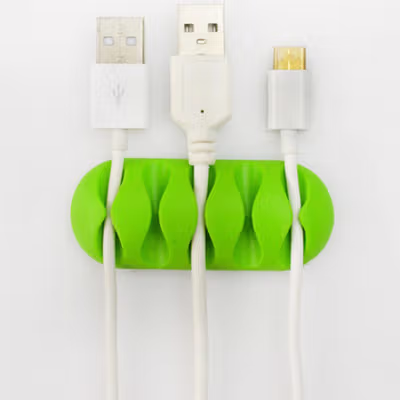 Striveday Klip Kabel Organizer Cable Clip - KR-8005 - Multi-Color — gambar 2