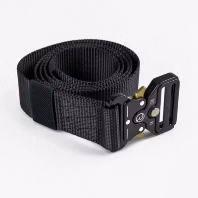 Rhodey Tali Ikat Pinggang Canvas Military Tactical Fast Unlock 120cm - MU055 - Black — gambar 2