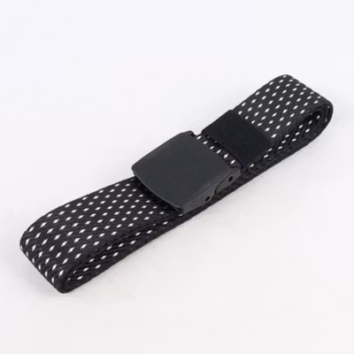 Rhodey Ikat Pinggang Pria Anti X-Ray Plastik Non Metal - CBFJ0055 - Black — gambar 2