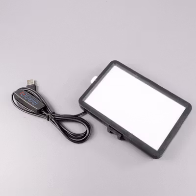SLF Lampu Kamera Studio LED Portable Flat Panel Fill Light 15W - LPL-01 - Black — gambar 2