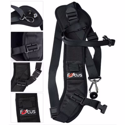 Focus Sling Belt Shoulder Strap Kamera - F1 - Black — gambar 2
