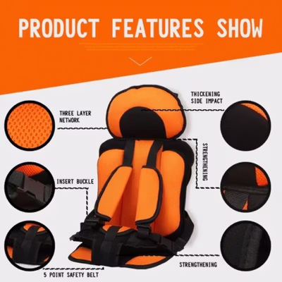 CharmL Tempat Duduk Kursi Mobil Bayi Baby Safety Car Seat - LAD05 - Gray — gambar 2