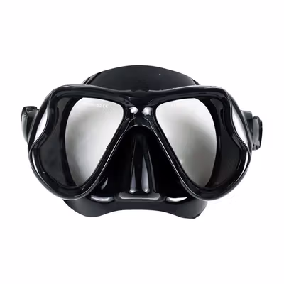 TaffSPORT Kacamata Selam Scuba Diving Snorkeling - M22 - Black — gambar 2