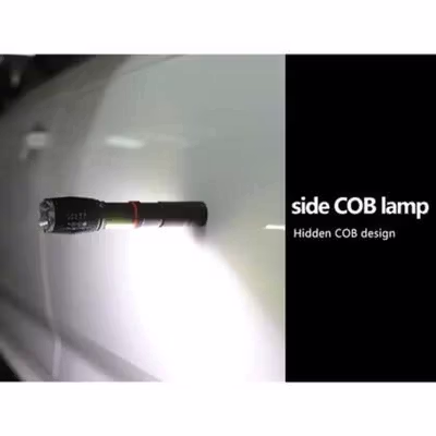 TaffLED Senter LED Cree XM-L T6 Magnetic Waterproof IPX6 8000 Lumens - E17 COB - Black — gambar 2