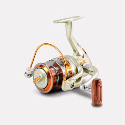 YUMOSHI REELSKING Reel Pancing Spinning Fishing Reel 5.2:1 5000 - EF5000 - Silver — gambar 2