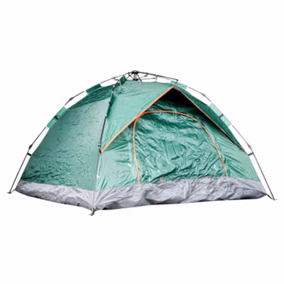 AstaGear Tenda Camping Lipat Otomatis 3-4 Orang Single Layer - SH-014 - Green — gambar 2