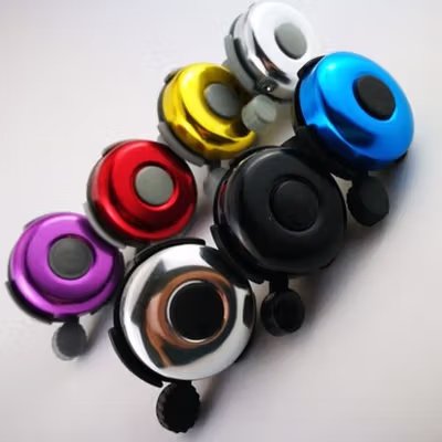 TaffSPORT Bel Sepeda Bike Horn Metal Universal Fit Extra Loud 85dB - GL-05 - Black — gambar 2