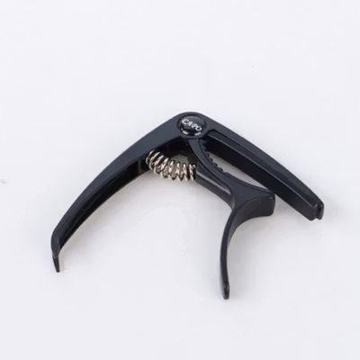 SLOZZ Capo Gitar Chord Acoustic Standart Zinc Alloy - M556 - Black — gambar 2