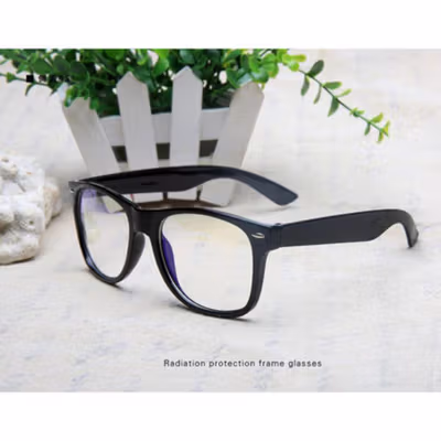 Brightzone Kacamata Anti Blue Light Radiasi Komputer - E27 - Black — gambar 2