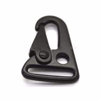 Carabiner Pengait Tali Strap Tas - DX10 - Black — gambar 2