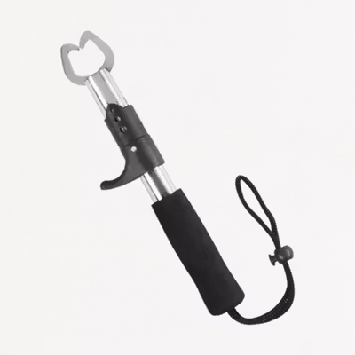 TaffSPORT Portable Stainless Steel Fishing Gripper Tool Equipment - YS05 - Black — gambar 2