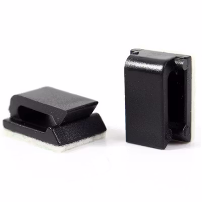 Klip Kabel Tempel Cable Clip Management Adhesive Wire Organizer 30 PCS - LP124 - Black — gambar 2