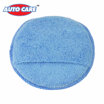 Kongyide Auto Care Kain Microfiber Mobil Model Bundar - EM0181 - Blue — gambar 2