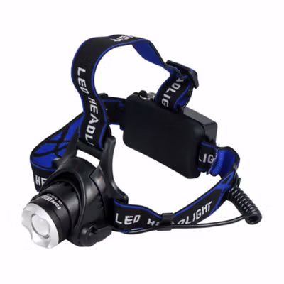 TaffLED High Power Headlamp 1 LED Cree XML-T6 - HD-LD - Black — gambar 2