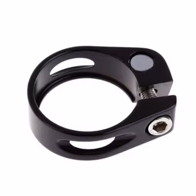 ZTTO Clamp Penjepit Saddle Jok Sepeda Quick Release 34.9mm - QR1 - Black — gambar 2