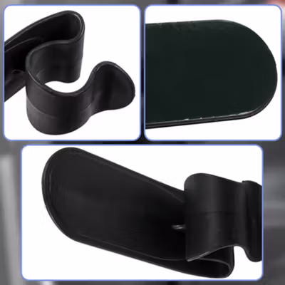 CHIZIYO Gantungan Payung Umbrella Hook Holder Self-Adhesive - A220 - Black — gambar 2