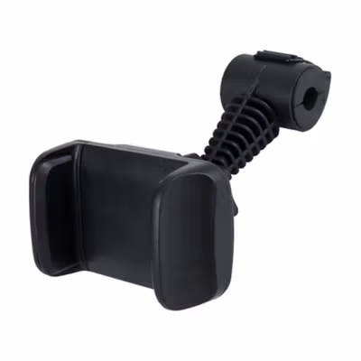 GEGDFG 360 Degree Backseat Headrest Smarphone Mount Car Holder - GP97 - Black — gambar 2