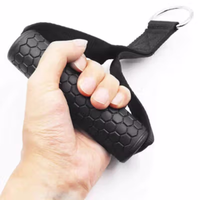 UNIARMS Resistance Band Set Fitness Gym Yoga Pilates Anti Slip Nilon - PR6 - Black — gambar 2
