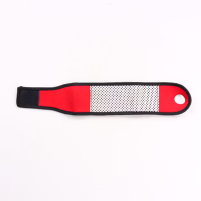 TONQUU Pelindung Tangan Olahraga Fitness Wristband Strap Support - A-7639 - Black/Red — gambar 2