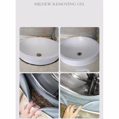 LKB Cairan Pembersih Jamur Dapur Kamar Mandi Gel Cream Mold Clean 150g - K12 - No Color — gambar 2