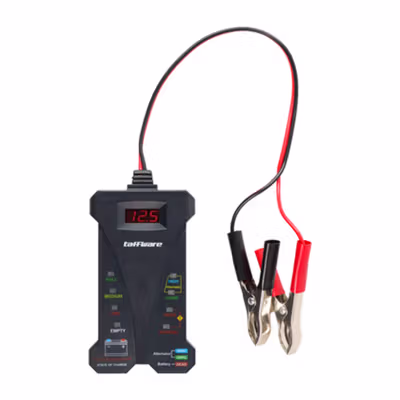 Taffware Tester Baterai Digital Voltmeter Analyzer 12V - CNBJ-805 - Black — gambar 2