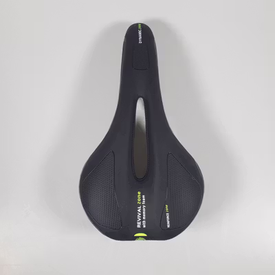 TaffSPORT Jok Sadel Sepeda Bike Saddle Soft Pad Race Style Universal - FX30 - Black — gambar 2