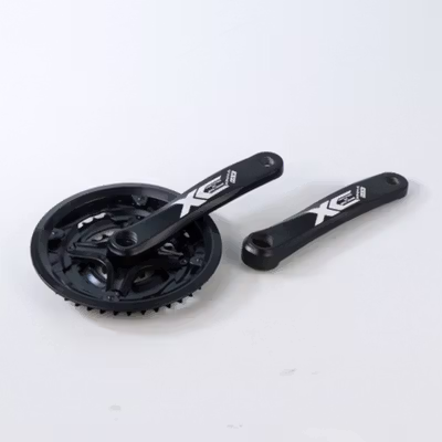 XINMA MX Gigi Crankset Sprocket Sepeda 24T 34T 42T 7/8/9 Speed - TL-82-L - Black — gambar 2