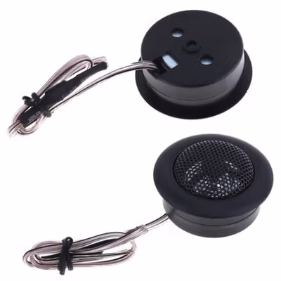 Agile Speaker Mini Dome Tweeter Loudspeaker Mobil HiFi 800W 2 PCS - TS-T120 - Black — gambar 2