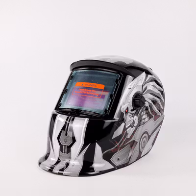 TaffGUARD Helm Las Otomatis Auto Darkening Welding Helmet Terminator - HW12 - Black — gambar 2