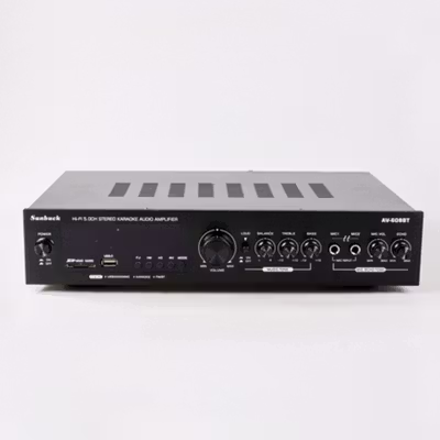 Sunbuck Audio Bluetooth Amplifier Karaoke 5CH 600W - AV-608BT - Black — gambar 2