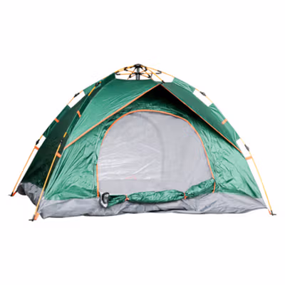 AstaGear Tenda Camping Lipat Otomatis 2 Orang Anti UV - ZK50 - Green — gambar 2